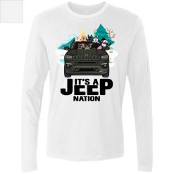 Jeep Compass It’s a jeep nation personalized Men's Premium LS perfect gift idea funny custom gift - QH - 1672482