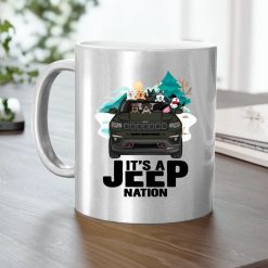 Jeep Compass It’s a jeep nation personalized Metallic Mug perfect gift idea funny custom gift - QH - 1672482