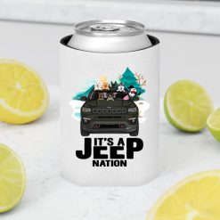 Jeep Compass It’s a jeep nation personalized Can Cooler Sleeve perfect gift idea funny custom gift - QH - 1672482
