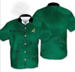 Star Trek The Original Series Version Green Cosplay Custom Costume Apparel Outfit Tracksuit 3D All Over Printed Hawaiian shirt - QH - 5704612