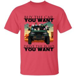 Ford Bronco buy the car you want drive the road you want personalized tie dye t-shirt perfect gift idea funny custom gift – QH - 1675223