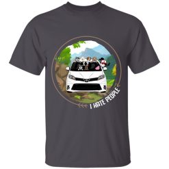 Toyota Sienna 2020 I hate people customized perfect funny gift adventure offroading outdoor activities vehicles personalized tie dye t-shirt BLACK - BT - 1119234