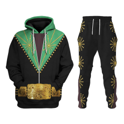 Elvis Cisco Kid Cosplay Costume Apparel Outfit Tracksuit 3D All Over Printed Unisex Hoodie - QH - 5576253