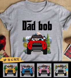Toyota 4runner dog pet Dad Bob Gift for dad personalized shirt t-shirt perfect gift idea funny custom gift - NH - 2498939