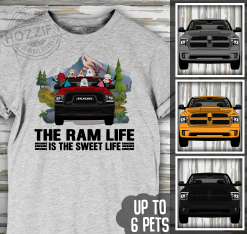 The Ram life is the sweet life personalized t-shirt perfect gift idea funny custom gift - QH - 4916897
