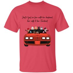 Pontiac Trans Am 1979 just a girl in love with her husband and her Firebird choosing dogs cats kids personalized tie dye t-shirt - BT - 0318123
