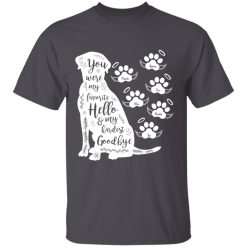 Pet Memorial You Were My Hardest Goodbye personalized tie dye t-shirt perfect gift idea funny custom gift - NH - 1394249
