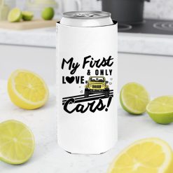 Jeep Collection My First And Only Love Cars personalized slim can cooler perfect gift idea funny custom gift - QH - 5679614