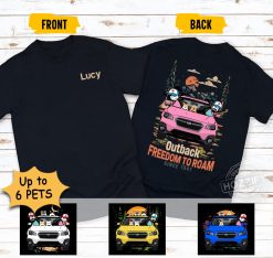 Subaru Outback freedom to roam Christmas birthday gift for outback lovers v2 personalized t-shirt perfect gift idea funny custom gift - HD - 7511237