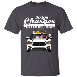 Dodge Charger dog cat Dodge Charger Built for thrill seekers personalized tie dye t-shirt perfect gift idea funny custom gift - NH - 8912440