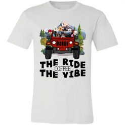 Jeep coffee kid dog The ride coffee The vibe personalized jersey short sleeve t-shirt perfect gift idea funny custom gift - NH - 7601063