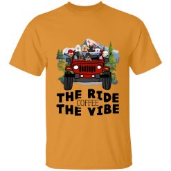 Jeep coffee kid dog The ride coffee The vibe personalized tie dye t-shirt perfect gift idea funny custom gift - NH - 7601063