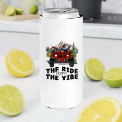 Jeep coffee kid dog The ride coffee The vibe personalized slim can cooler perfect gift idea funny custom gift - NH - 7601063