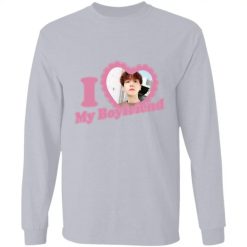 I Love My Boyfriend Custom Your Favorite Bias Photo Gift for Fans personalized long sleeve t-shirt - BT - 4329222