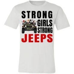 Jeep coffee kid dog Strong girls strong Jeeps personalized jersey short sleeve t-shirt perfect gift idea funny custom gift - NH - 8911376
