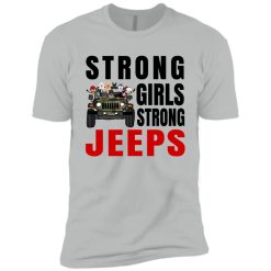 Jeep coffee kid dog Strong girls strong Jeeps personalized premium short sleeve t-shirt perfect gift idea funny custom gift - NH - 8911376