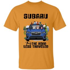 Subaru dog Subaru For the Road Less Traveled personalized tie dye t-shirt perfect gift idea funny custom gift - NH - 6901256