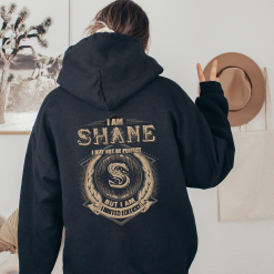 I Am Custom Your Name Here Choose First Letter I May Not Be Perfect But I Am Limited Edition Personalized Embroidered Hoodie - BT - 8010097