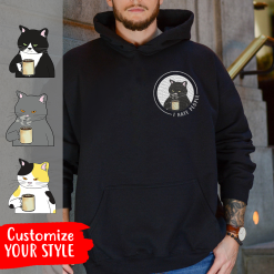 I Hate People Personalized Embroidered Hoodie Perfect Gift Idea Funny Custom Gift - PL - 1687244