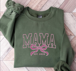 Mama Personalized Embroidered Sweatshirt Perfect Gift Idea Funny Custom Gift - PL - 5489608