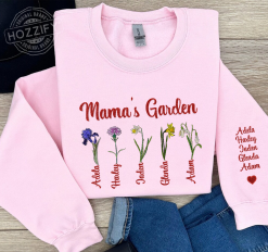 Mama's Garden Custom Embroidered Mama's Garden Personalized Embroidered Sweatshirt Perfect Gift Idea Funny Custom Gift - PL - 2986699