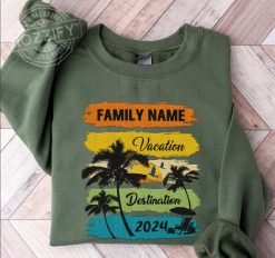 Family Vacation Beach, Custom Family Vacation, Family Beach Trip, Summer Family Gift For Family Personalized Embroidered Sweatshirt Perfect Gift Idea Funny Custom Gift - PL - 5036709