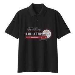 On Family Trip - Gifts For Family Personalized Embroidered Polo Perfect Gift Idea Funny Custom Gift - TN - 8582090