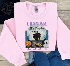 Grandma Of Little Spooky, Grandma Grandkids Name Personalized Embroidered Sweatshirt Perfect Gift Ideas Funny Custom Gifts - PL - 2132538