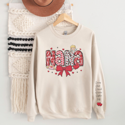 Grandma Valentine  Gift for Mom, Grandma Personalized Embroidered Sweatshirt Perfect Gift Idea Funny Custom Gift - TN - 5479042