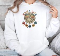 Grandma Life Smiley Face Gift For Mom, Grandma Personalized Embroidered Hoodie Perfect Gift Idea Funny Custom Gift - TN - 6009384
