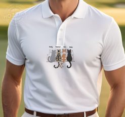 Cat Cute, Pets Love Personalized Embroidered Polo Perfect Gift Idea Funny Custom Gift - PL - 73327136